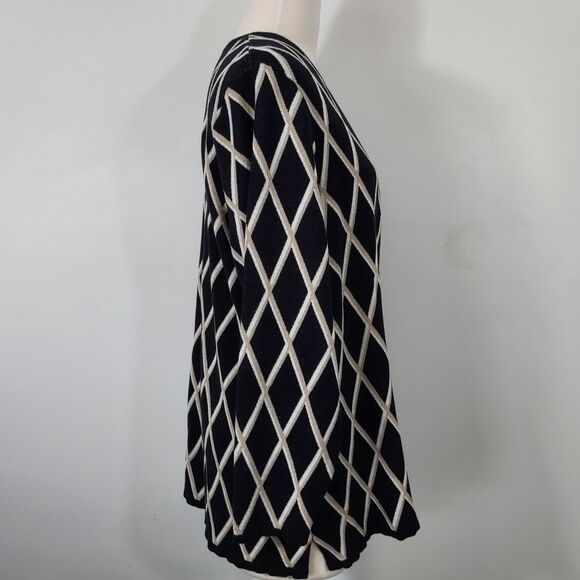 Croft and Barrow Open Front Cardigan Sweater Cotton Modal Long Sleeve Womens 2X - Picture 5 of 12